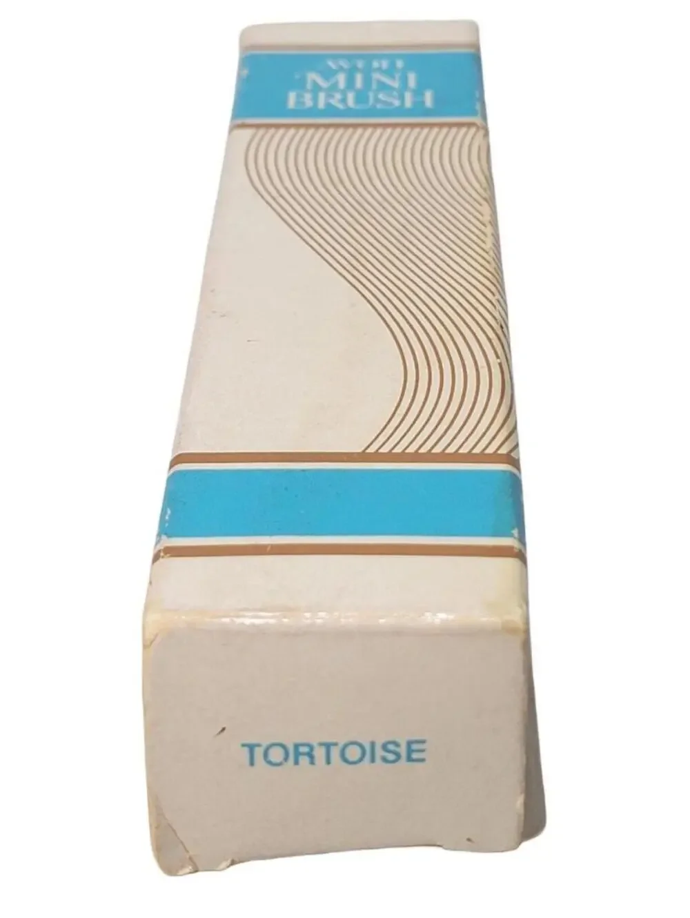 Vintage Avon Mini Hairbrush Tortoise Color Travel Purse Brush 6